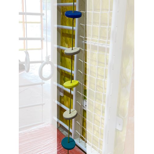 חבל טיפוס לילדים עם דיסקיות 202180 מבית CITYSPORT