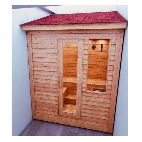 סאונה חוץ (1517) מרלון ל-4 אנשים מבית CITYSPORT