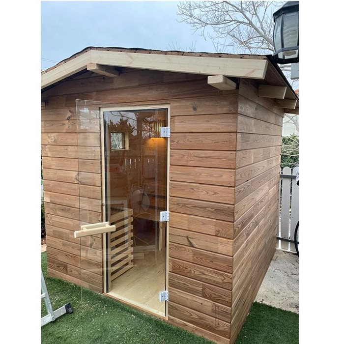סאונה חוץ קומפלט 111704 בגודל 200/200 ס"מ מבית CITYSPORT