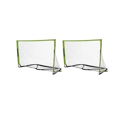 זוג שערי כדורגל 363732 בגודל 120/80 עם פתיחה מהירה QUICKPLAY POP-UP