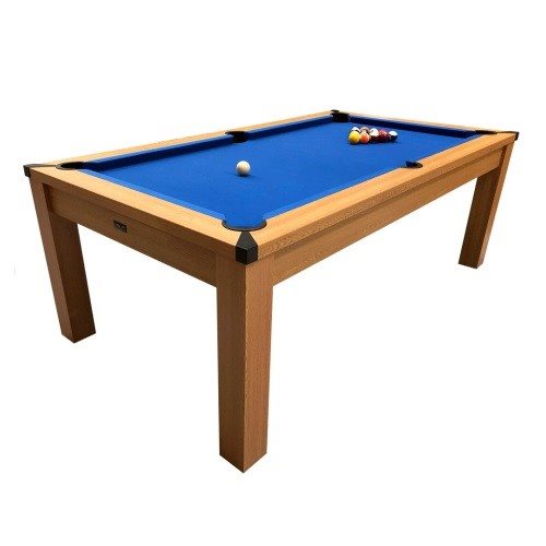 שולחן ביליארד/פול 100150 Semi Pro בגודל 7 פיט פלטת עץ, כולל סט אביזרים Riley אנגליה