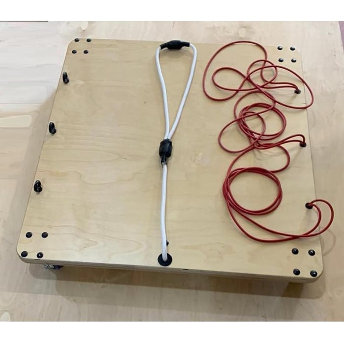 עגלת עגלת משטחים מעץ 80/60 ס"מ 100207 מבית CITYSPORT