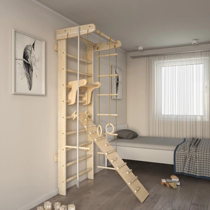 מתקן ספורט לילדים ביתי - אפר עם סט מלא 100910 מבית CITYSPORT