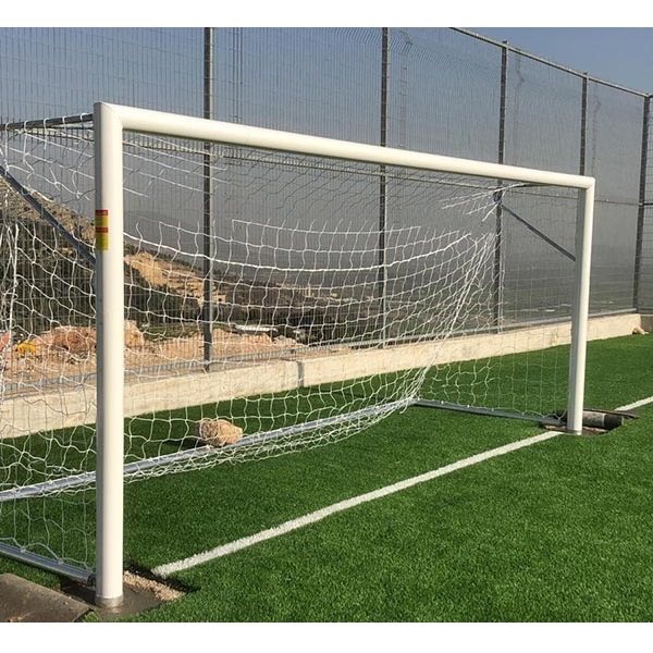 שער כדורגל קבוע אלומיניום בגודל 5×2 מטר 101427 מבית CITYSPORT