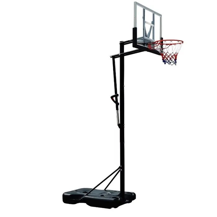 מתקן סל מקצועי מתכוונן עד 3.05 מטר לוח 44 אינץ' פוליקרבונט 242445 DUNK M025