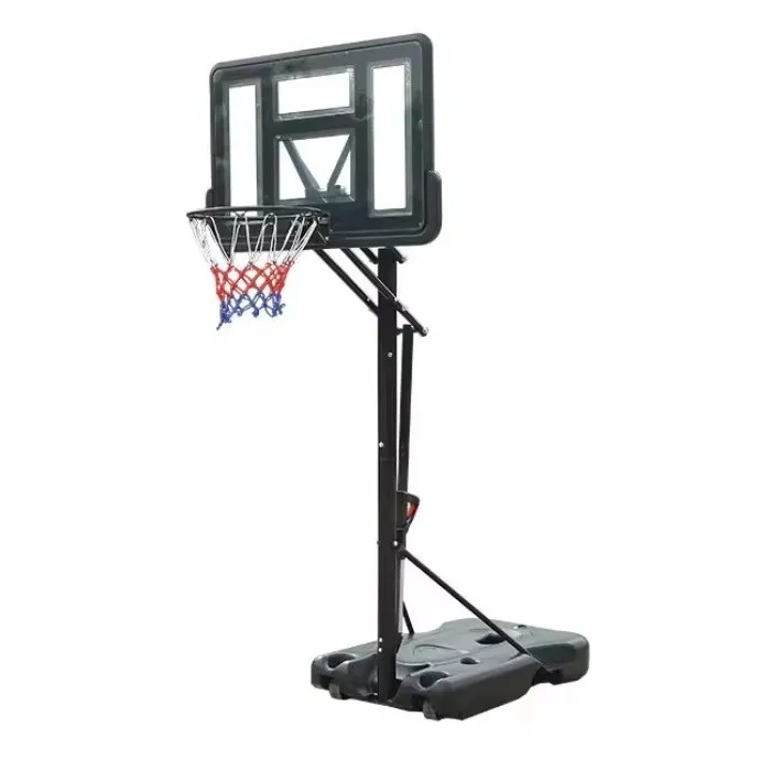 מתקן סל מקצועי מתכוונן עד 3.05 מטר לוח 44 אינץ' פוליקרבונט 242446 DUNK M020