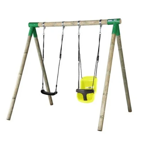 נדנדת תינוק לגינה מעץ 242485 מבית CITYSPORT תוצרת שוודיה