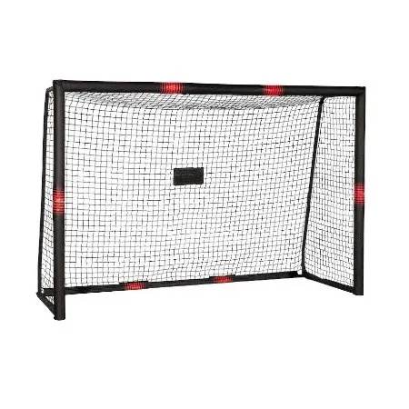 שער כדורגל ברזל 242511 עם ריפוד קורות ומשקוף בגודל 180/120 ס"מ מבית CITYSPORT