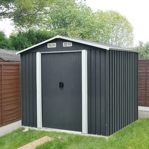 מחסן מתכת 242777 בגודל 2.36/1.74 מטר דגם X0608 מבית GARDEN TOP