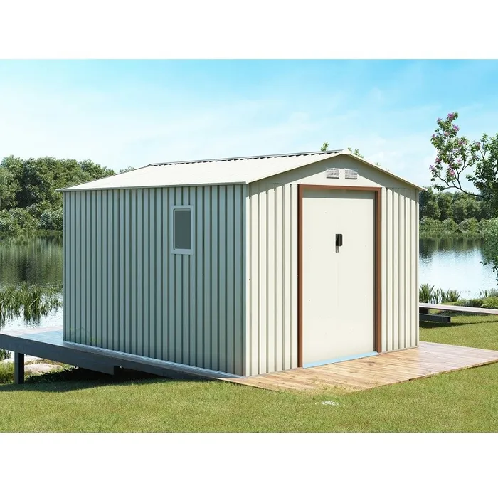 מחסן מתכת פרמיום 242994 דגם W910 בגודל 2.77/3.19 מטר מבית Garden Top