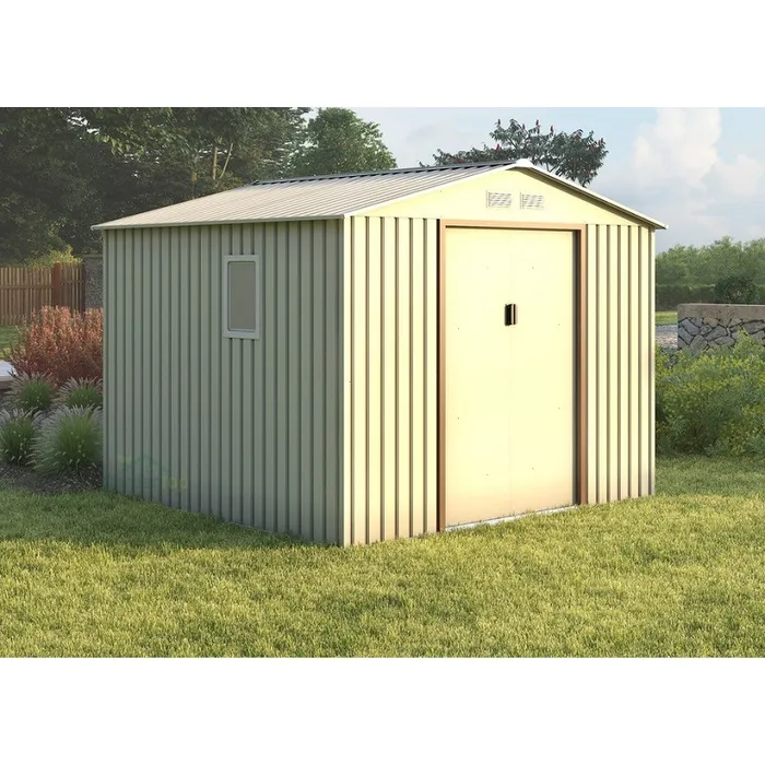 מחסן מתכת פרמיום 243000 דגם T98 בגודל 2.77/2.55 מטר מבית Garden Top