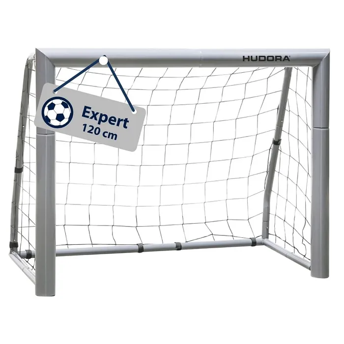 שער כדורגל ברזל מקצועי 240176 באורך 120 ס"מ HUDORA EXPERT גרמניה