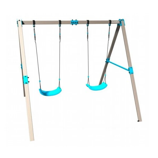 מתקן נדנדה לילדים 250961 VARIO SWING זוגי HUDORA גרמניה