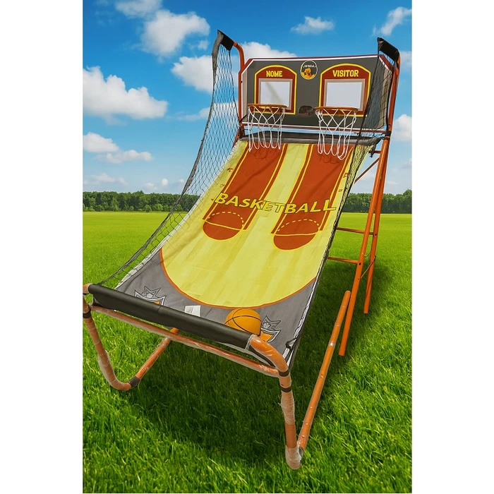 מתקן כדורסל אלקטרוני מתקפל 251136 (זוגי) מבית CITYSPORT