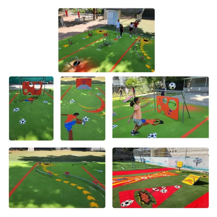 מגרש מיני גולף 251209 בשילוב עם כדורגל