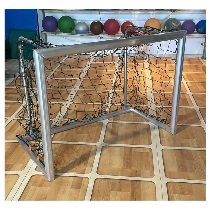 שער כדורגל מקצועי מאלומיניום 251244 בגודל 180/120 ס"מ - תוצרת איטליה