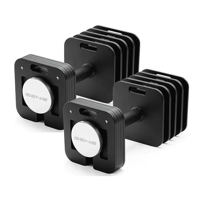 זוג משקולות אוניברסליות מקצועיות 261942 במשקל 64 ק"ג עם הברגה - כולל ברגים ארוכים