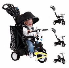 תלת אופן שיק SmarTrike Chic שחור לבן -סמארט-טרייק