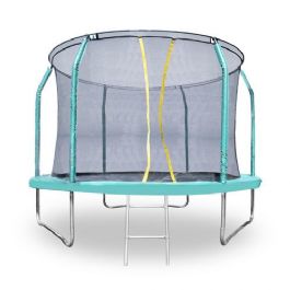 טרמפולינה 8 פיט קוטר 2.4 מטר עם רשת הגנה פנימית מבית CANADA TOP כולל סולם