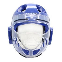 מגן ראש עם מסיכת פלסטיק שקוף 100111 מבית PHOENIX