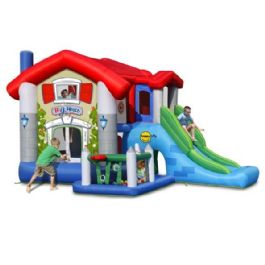 מתקן מתנפח לילדים בית גדול 9515 מבית HAPPY HOP