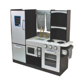 מטבח עץ מודרני 470913 אפור גדול ומפואר מבית CITYSPORT