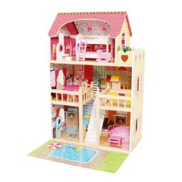 בית בובות גדול 400917 כולל איבזור מהמם כולל תאורת לדים מבית CITYSPORT