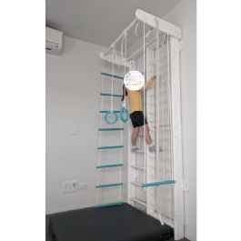 מתקן ספורט/נינג'ה לילדים 677916 עשוי מעץ אמיתי ומצופה לכה