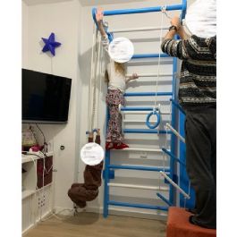 מתקן ספורט/נינג'ה לילדים 677915 עשוי מעץ אמיתי - סט מלא מבית CITYSPORT