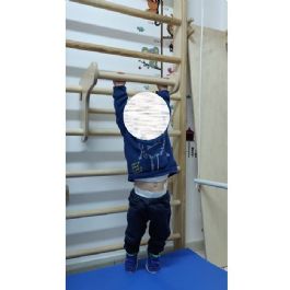 מתקן ספורט/נינג'ה לילדים 677915 עשוי מעץ אמיתי - סט מלא מבית CITYSPORT