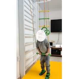 מתקן ספורט/נינג'ה לילדים 677911 עם כל אביזרי החבלים מבית CITYSPORT