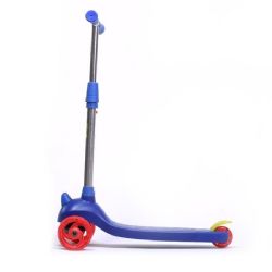 קורקינט ילדים עם 3 גלגלים 382086 עם LED מובנה ונצ-נץ מרשים MAYO BOBCAT קונינג