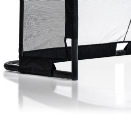 שער כדורגל מתכת 2.20/1.70/0.80 מטר 804906 BANDITO BLACK LINE