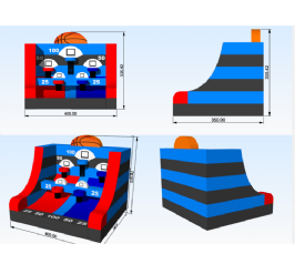 מתנפח כדורסל SUPER STAR 125835 מבית CITYSPORT