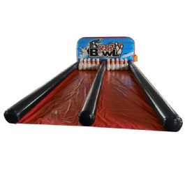 מתנפח באולינג 2 מסלולים 125844 ענק לאירועים מבית CITYSPORT