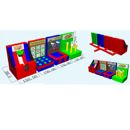 ביתני קליעה מתנפחים 125852 מבית CITYSPORT