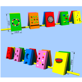 מתקן מתנפח 10 תחנות לונה ספורט 125853 מבית CITYSPORT