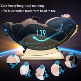 כורסת עיסוי חדשנית קפסולת חלל 280924 GOLD-OFREE