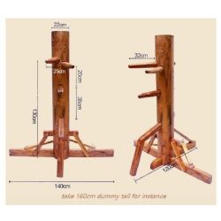 בובת אימוני קונג-פו 265603 מקצועית מבית CITYSPORT