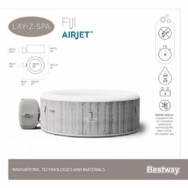 ג'קוזי מתנפח מתאים ל-2-4 אנשים 60085 דגם FIJI מבית BESTWAY