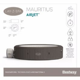 ג'קוזי מתנפח מתאים ל-5-7 אנשים 60067 דגם MAURITIUS מבית BESTWAY