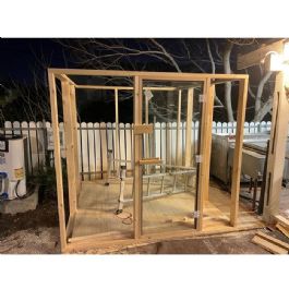 סאונה חוץ קומפלט 111702 בגודל 140/160 ס"מ מבית CITYSPORT