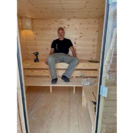 סאונה חוץ קומפלט 111704 בגודל 200/200 ס"מ מבית CITYSPORT