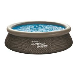 בריכת קערה ראטן סאמר בגודל 305X76 ס"מ מבית SUMMER WAVES