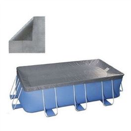 כיסוי שמשונית עם חבלי קשירה לבריכה 400*200 מוסטנג