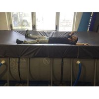 כיסוי שמשונית עם חבלי קשירה לבריכה 400*200 מוסטנג