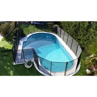 גדר בטיחות לבריכה 2 מ' שחור 344124 ALVIPOOL ספרד אלביפול