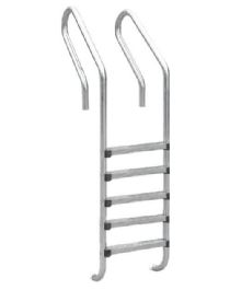 סולם נירוסטה 228905 לבריכה (316) 5 שלבים דגם N מוסטנג