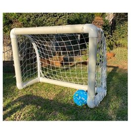 שער כדורגל PVC ס"מ 150/120 ס"מ עובי 90 מ"מ עם תמיכה דקה אחורית 42 מ"מ כולל רשת 509023 מבית CITYSPORT