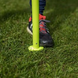 שער כדורגל עם מסגרת נעיצה 363734 בגודל 2.4/1.5 מטר KICKABOUT QUICKPLAY